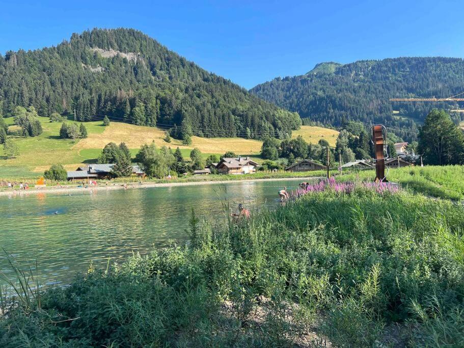 Praz Sur Arly - Proche Des Pistes Et De Megeve Apartment Exterior foto