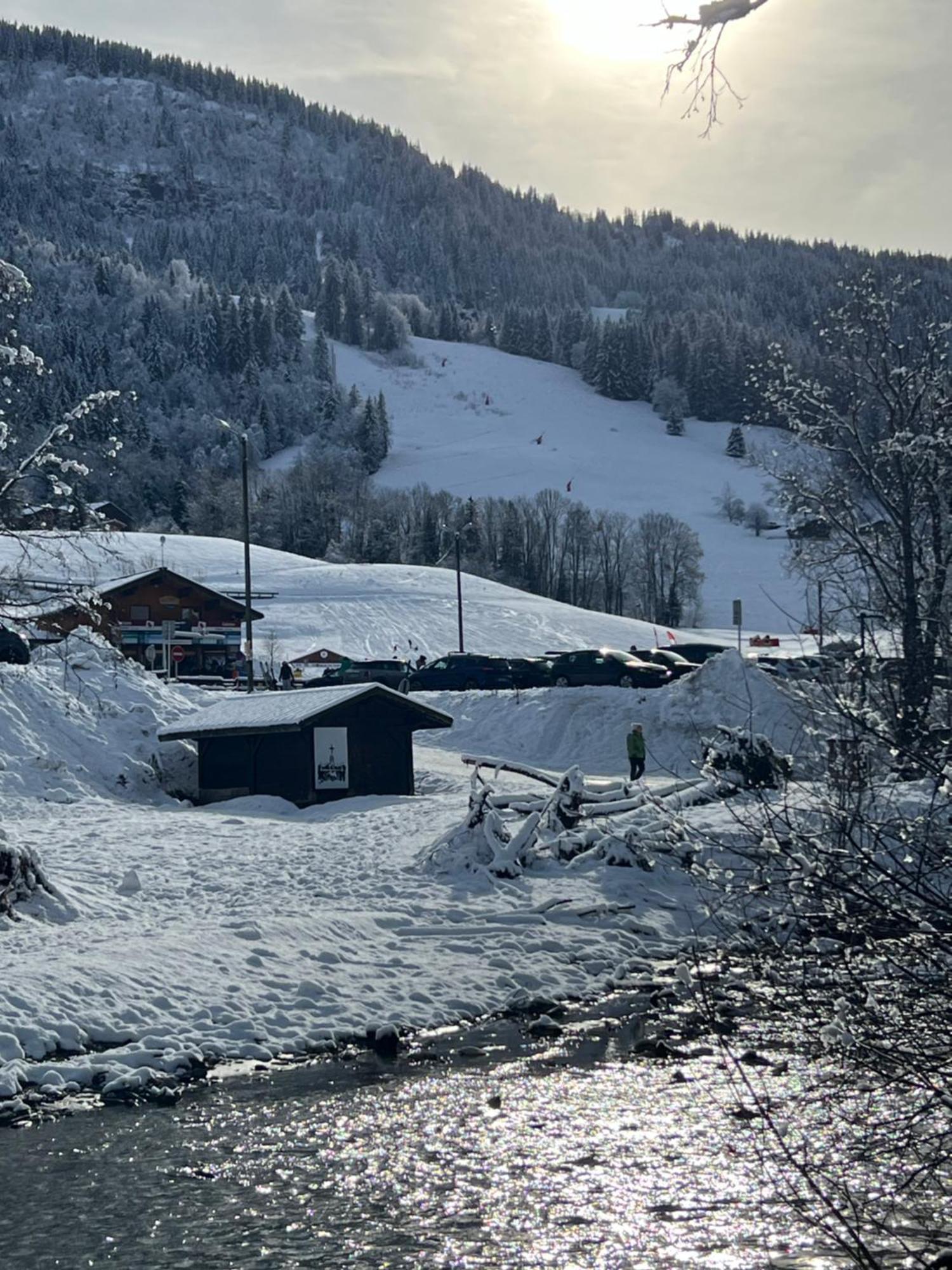 Praz Sur Arly - Proche Des Pistes Et De Megeve Apartment Exterior foto